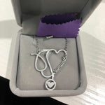 Load image into Gallery viewer, Stethoscope Necklace (Personalized)
